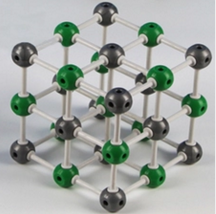 氯化鈉（nà）晶體結構模型
