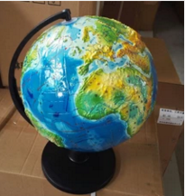 立體（tǐ）地形地（dì）球儀